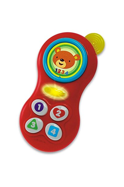 OEM Telefon jucarie Smily Play Pan Misiek, interactiv cu butoane numerice si ...