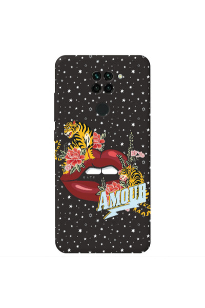 Other Xiaomi Redmi Note 9 Amour Black Colored Silicone TPU Θήκη