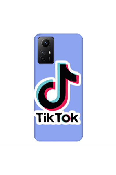 Other Xiaomi Redmi Note 12s Tik Tok Light Purple Colored Silicone TPU Θήκη