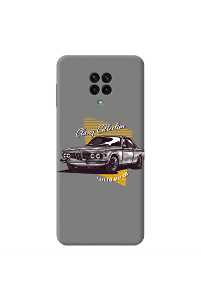Other Xiaomi Redmi Note 9 Pro Classy Collection Grey Colored Silicone TPU Θήκη