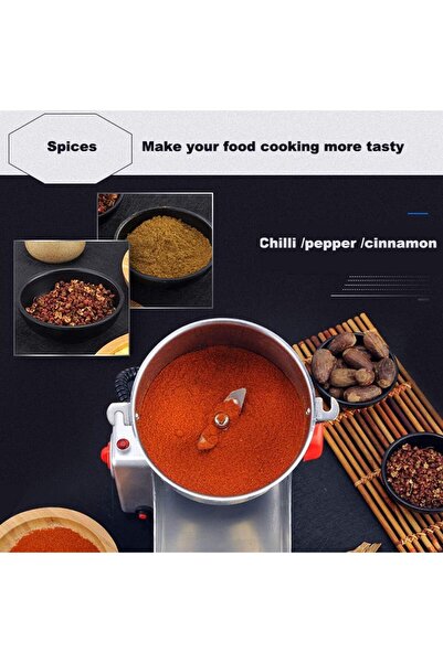 Damai Spice Grinder Swing Type 800G Stainless Steel Grain, Spices, Cereals, C...