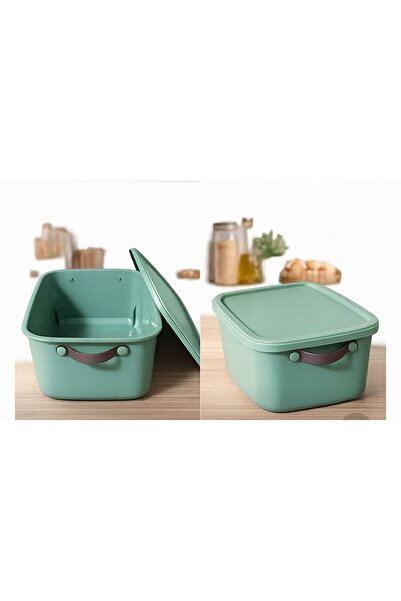 devigo 1 Piece 15 Liter Storage Container, Multi-Purpose Organizer Box with L...