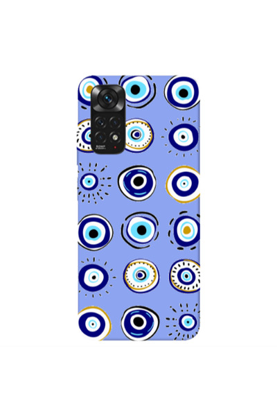 Other Xiaomi Redmi Note 11 4G Beads Light Purple Colored Silicone TPU Θήκη
