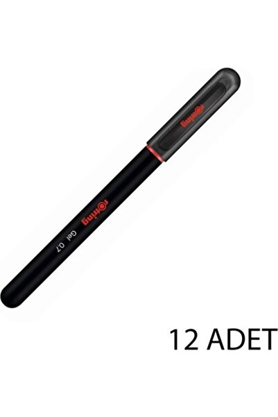 Rotring Jel Mürekkepli Tükenmez Kalem 12'li Siyah