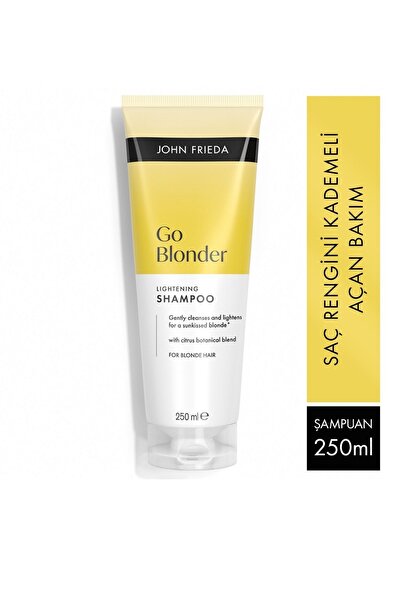 John Frieda Sheer Blonde Go Blonder Sarı Saçlara Özel Işıltı Veren Şampuan