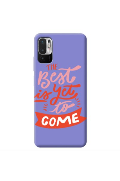 Other Xiaomi Redmi Note 10 Pro 5G The Best Purple Colored Silicone TPU Θήκη