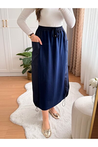 ankanoor Oysho-Parachute Skirt with Cargo Pocket Detail