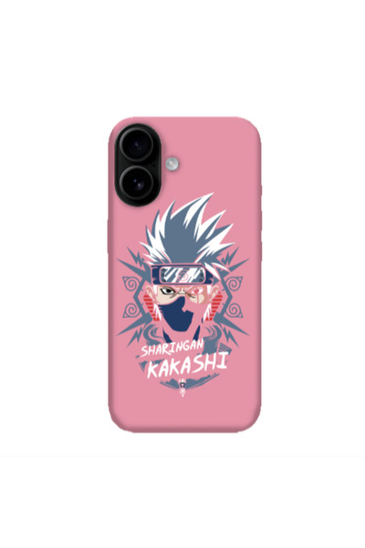 Other Apple Iphone 16 Anime Mangoo Pink Colored Silicone TPU Θήκη