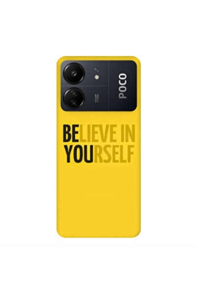 Other Xiaomi Poco C65 Belive in Yourself Transparent Silicone TPU Θήκη