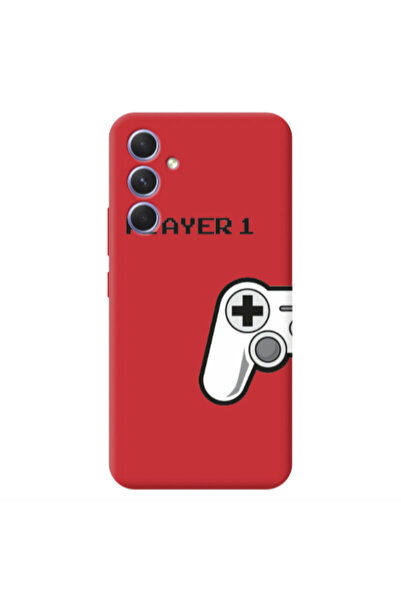 Other Samsung A35 Player 1 Red Colored Silicone TPU Θήκη