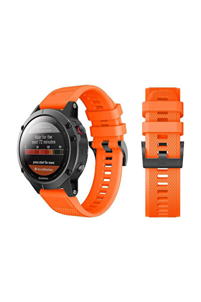 Tech-Protect Λουράκι Σιλικόνης Πορτοκαλί (Fenix 5 / 5 Plus / 6 / 6 Pro / 7 / ...