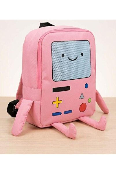 İsra Ayyıldız Moonstar Collection Pembe Adventure Time BMO Sırt Çantası