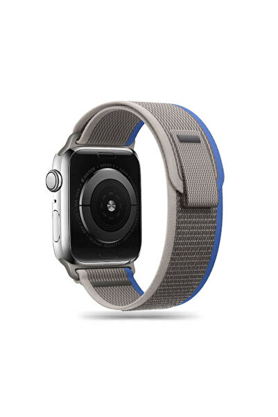 Tech-Protect Λουράκι Υφασμάτινο Γκρι / Μπλε (Apple Watch 38/40/41/42mm)