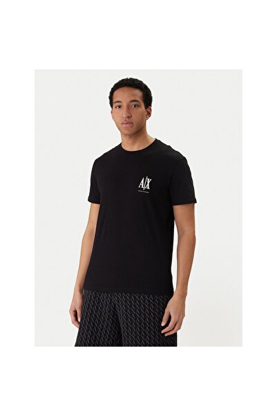 Armani Exchange Tricou bărbătesc XM000365 AF12308 Negru