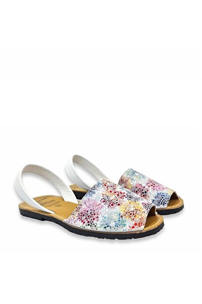Avarca Sandale din piele FLOWERS