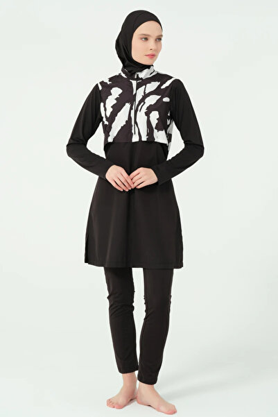 ALFASA 25348 Women's Long Sleeve Hijab Swimsuit
