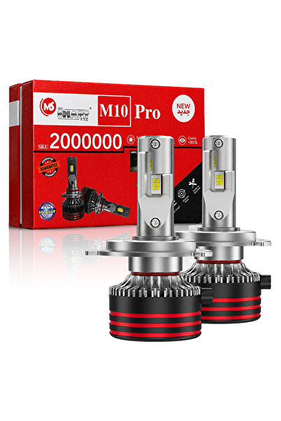 MR.SMART F.T.C M10 Pro LED Headlight Bulbs 150000LM, 6500K Super White, IP68 ...