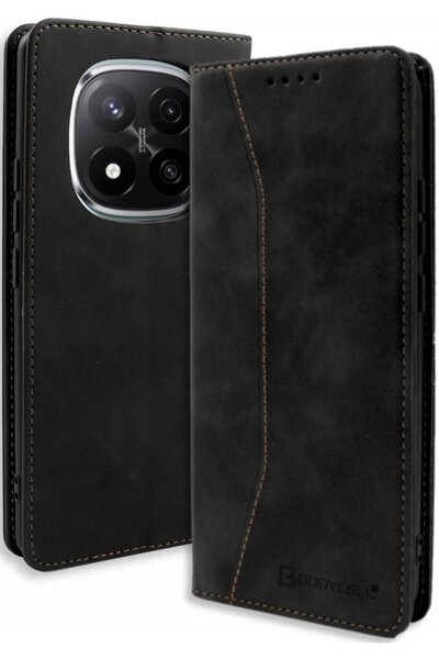 Bodycell Θήκη Xiaomi Redmi Note 14 Pro Plus 5G Book Case Πορτοφόλι - Black