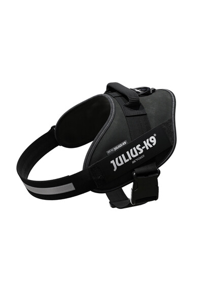 Julius K9 Ham JK9 IDC Power, negru, reflect, pentru caini cu greutate de 28-4...