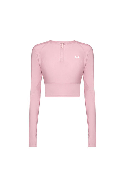 Under Armour HG RIB 1/4 ZIP 6003981-673 Ροζ M