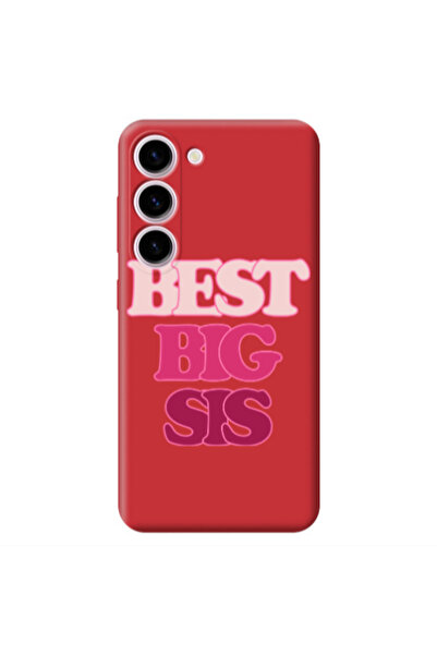 Other Samsung S23 Plus Be Creative Red Colored Silicone TPU Θήκη