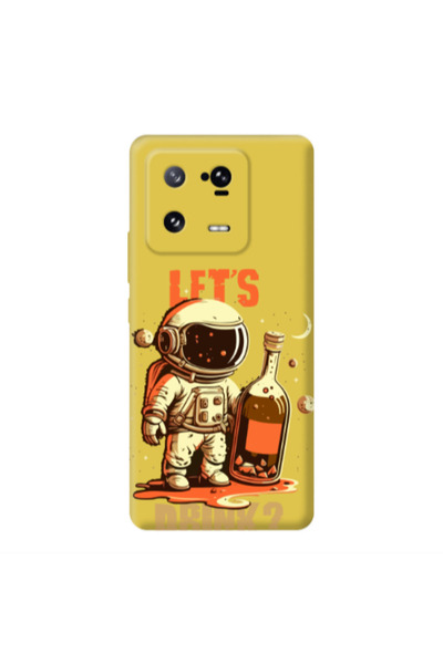 Other Xiaomi 13 Pro Lets drink Yellow Colored Silicone TPU Θήκη