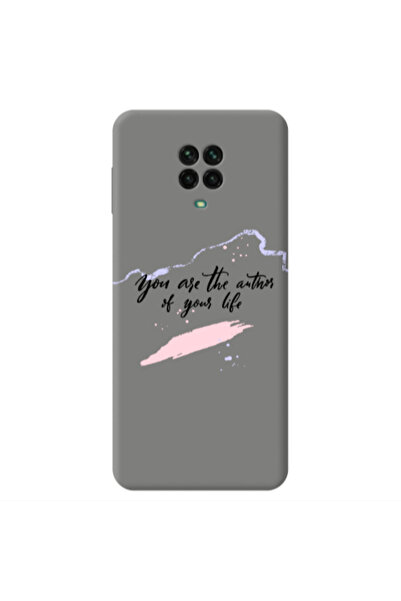 Other Xiaomi Redmi Note 9 Pro You are the authors Grey Colored Silicone TPU Θήκη