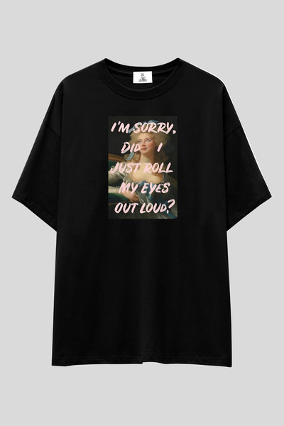 UmbraWear Eye Roll Society T-Shirt |   Unisex 100% Cotton Ironic Art Printed ...