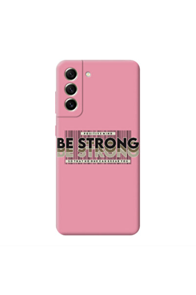 Other Samsung S22 Positivemind Pink Colored Silicone TPU Θήκη