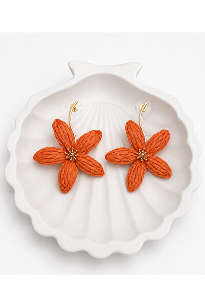 Liva Group Atelier Floral Design Bohemian Style Gold Color Metal Detailed Sum...