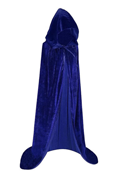 GGEROU Unisex Adult Kids Hooded Cloak Halloween Cloak Long Velvet Cape Cospla...