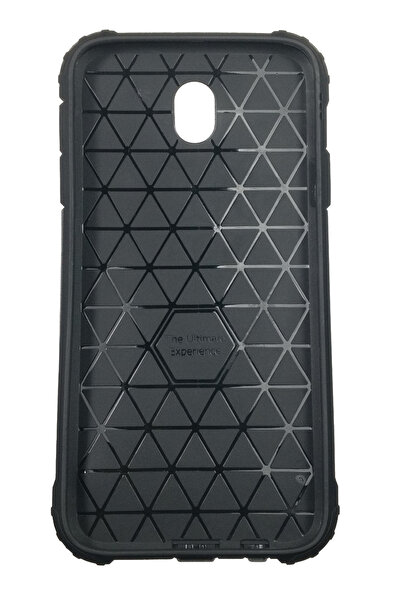 OEM Husă compatibilă cu Samsung Galaxy J330 / J3-2017, din silicon și policarbonat, tip Antisoc Armor, Argintiu.