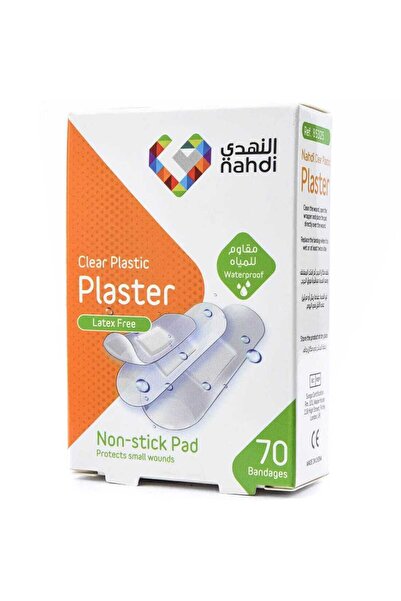 Nahdi Clear Plastic Plaster (85325) 70 bandages