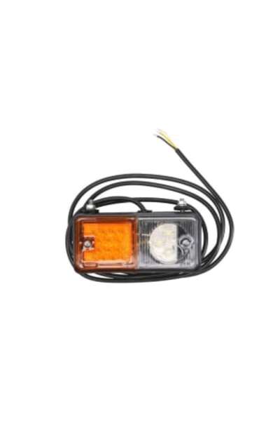 WAS Lampa Semnalizare Fata Stanga (culoare Sticla: Alb/Portocaliu Led Lumini ...