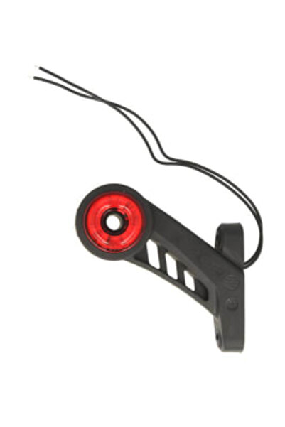 WAS Lampa Gabarit Dreapta Alb/Galben/Rosu Led pe Brat Mediu-lung 12/24v