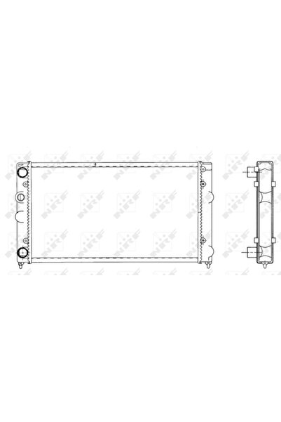 NRF Radiator Racire Motor VW GOLF 3