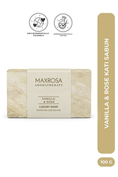 Maxrosa Vanilla & Rose Solid Soap 100 g