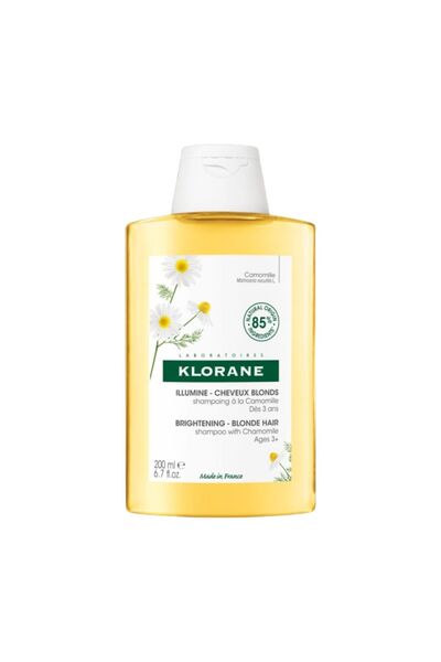 Klorane Σαμπουάν Χαμομήλι για ανοιχτόχρωμα μαλλιά 200ml