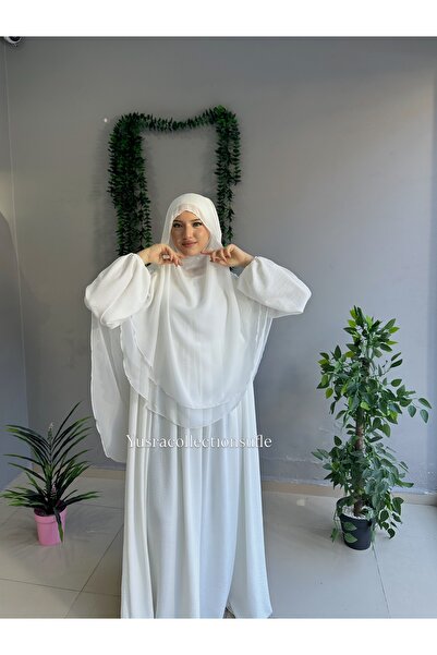 Yüsra Collection طقم فستان وأوشحة أيروبين مكون من قطعتين مقاس 2 بوصة