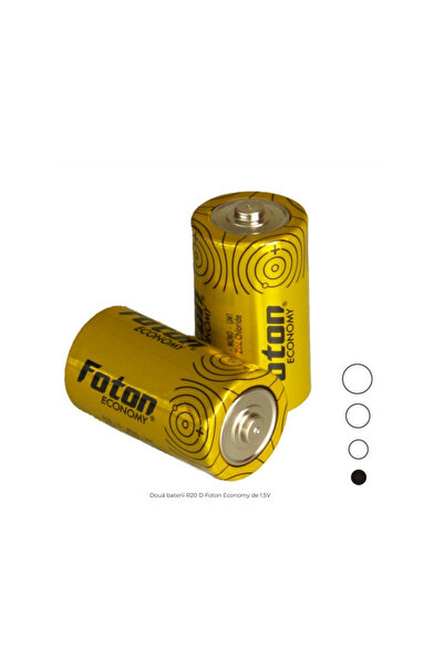 FOTON Set 2 Baterii R20 D 1.5V Foton™ Economy