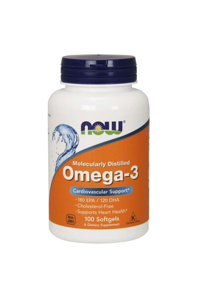 Now Foods Now Ωμέγα-3 1000 mg - 100 Μαλακές Κάψουλες