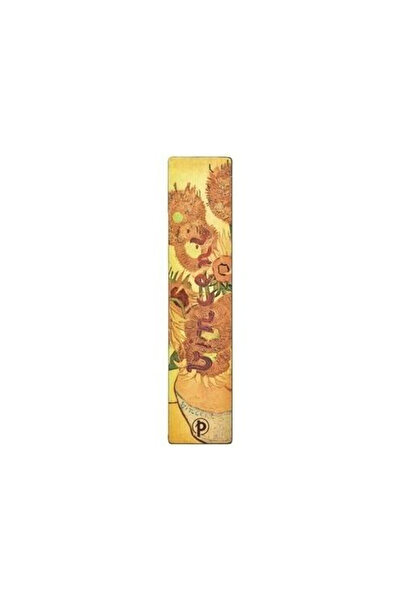 Paperblanks Semn de carte Van Gogh Sloneczniki, dublu fata, ilustratie Van Go...