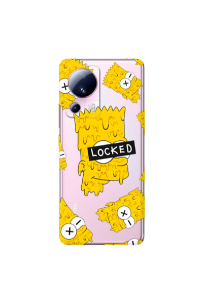 Other Xiaomi Mi 13 Lite Bart Simpson Transparent Silicone TPU Θήκη