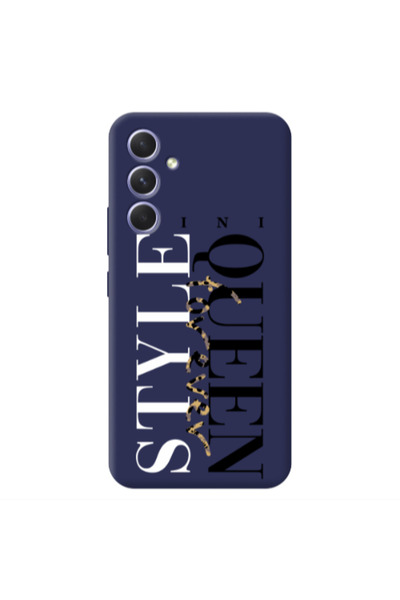 Other Samsung A26 Mini Quen Forever Dark blue Colored Silicone TPU Θήκη