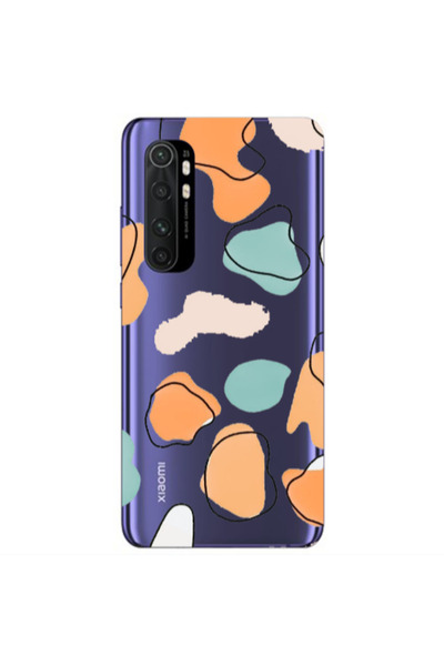 Other Xiaomi Mi Note 10 Lite Colorful spots Transparent Silicone TPU Θήκη