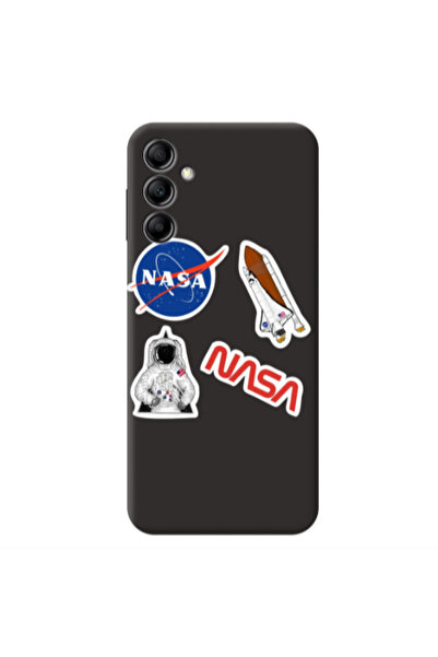 Other Samsung A14 5G Nasa Black Colored Silicone TPU Θήκη