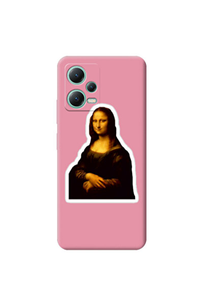Other Xiaomi Redmi Note 12 Pro 5G Davinci Pink Colored Silicone TPU Θήκη