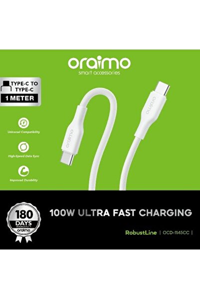 oraimo RobustLine 60W Type-C to Type-C Cable