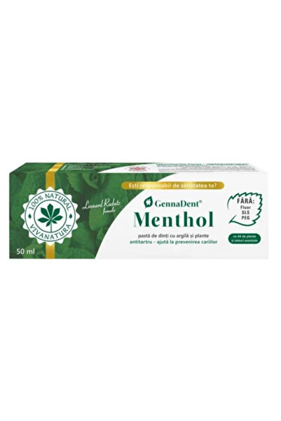 GennaDent Menthol Toothpaste, 50 ml