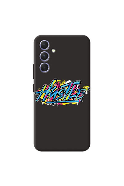 Other Samsung A36 Hustle Black Colored Silicone TPU Θήκη